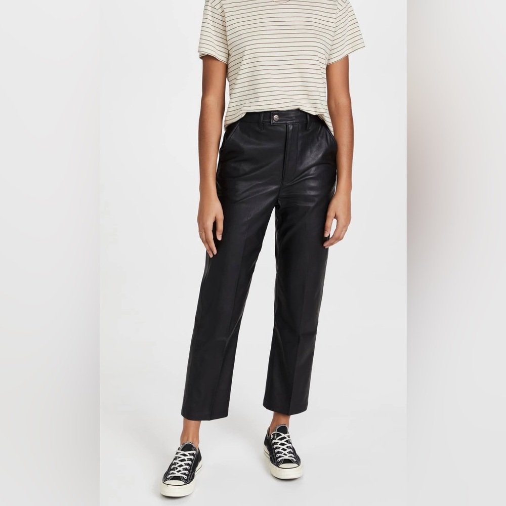 Levi Math Club Faux Leather Pants